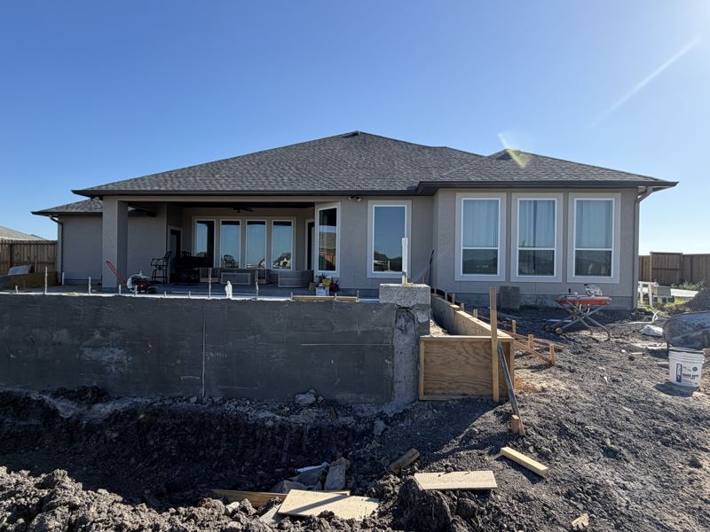 New-build stucco home — Corpus Christi area, TX
