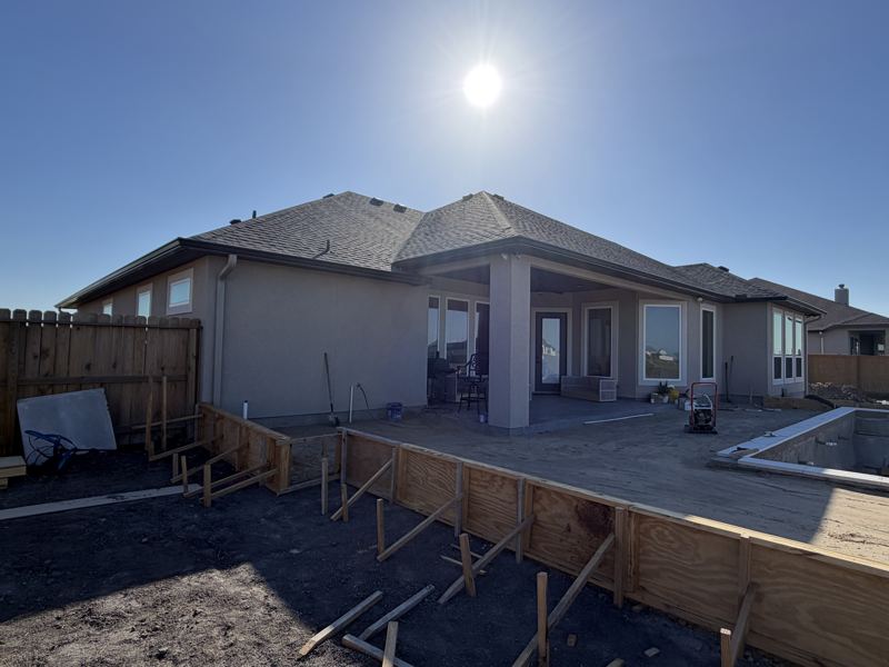 New-build stucco home — Corpus Christi area, TX