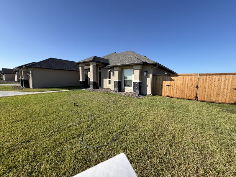 New-build stucco home — Corpus Christi area, TX